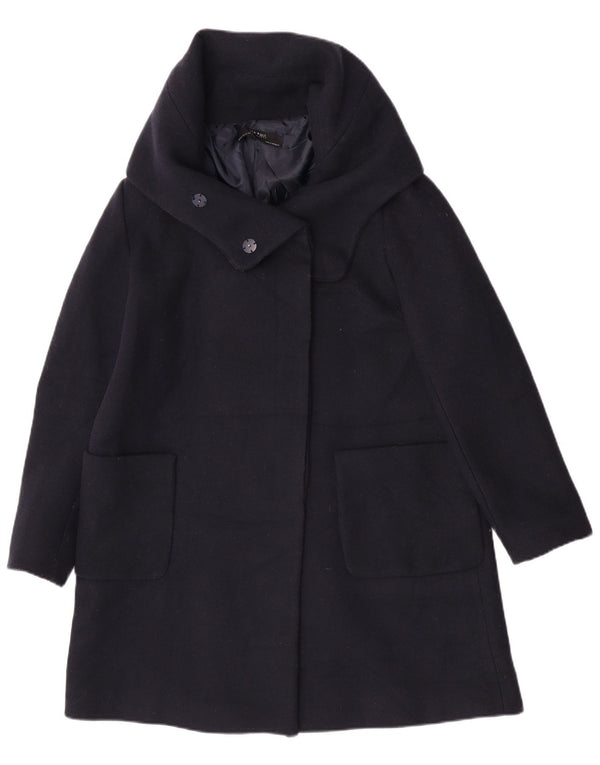 Płaszcz damski Zara UK 18 XL granatowy akryl