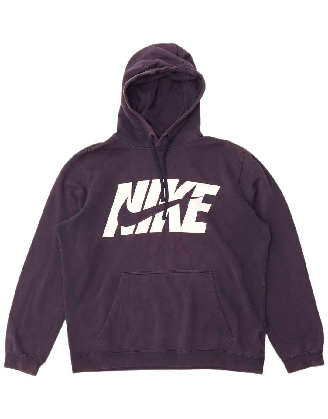 Męski sweter z kapturem Nike Graphic XL, granatowy, bawełniany