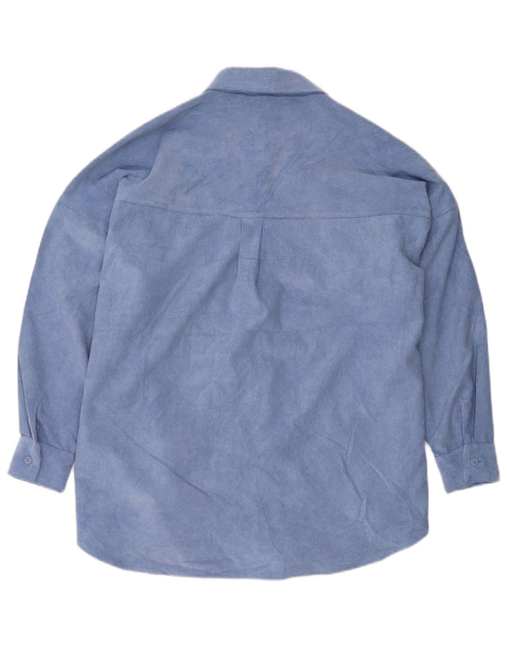 Męska koszula oversize Zara UK 6 XS niebieska