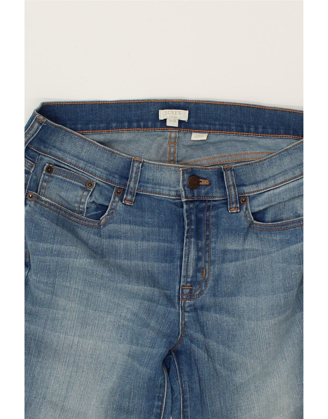 J. CREW Womens Stretch Skinny Jeans W28 L28 Blue Vintage J. Crew and Second-Hand J. Crew from Messina Hembry 