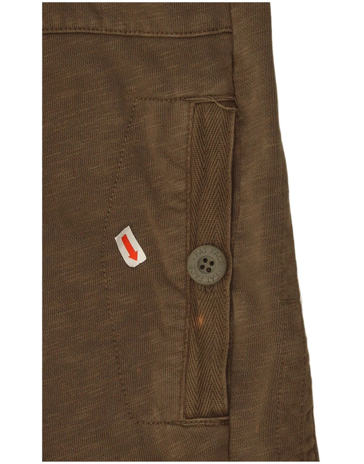 Męska kurtka dresowa Fat Face, średnia, bawełniana khaki