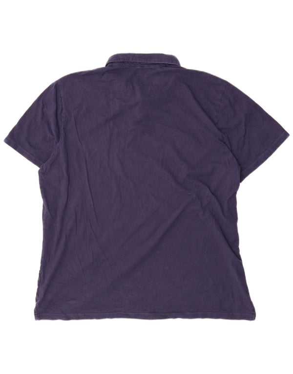 Męska koszulka polo Gap XL, granatowa, bawełniana
