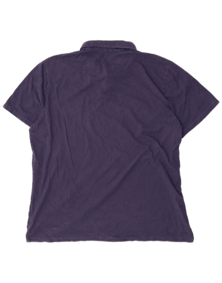Męska koszulka polo Gap XL, granatowa, bawełniana