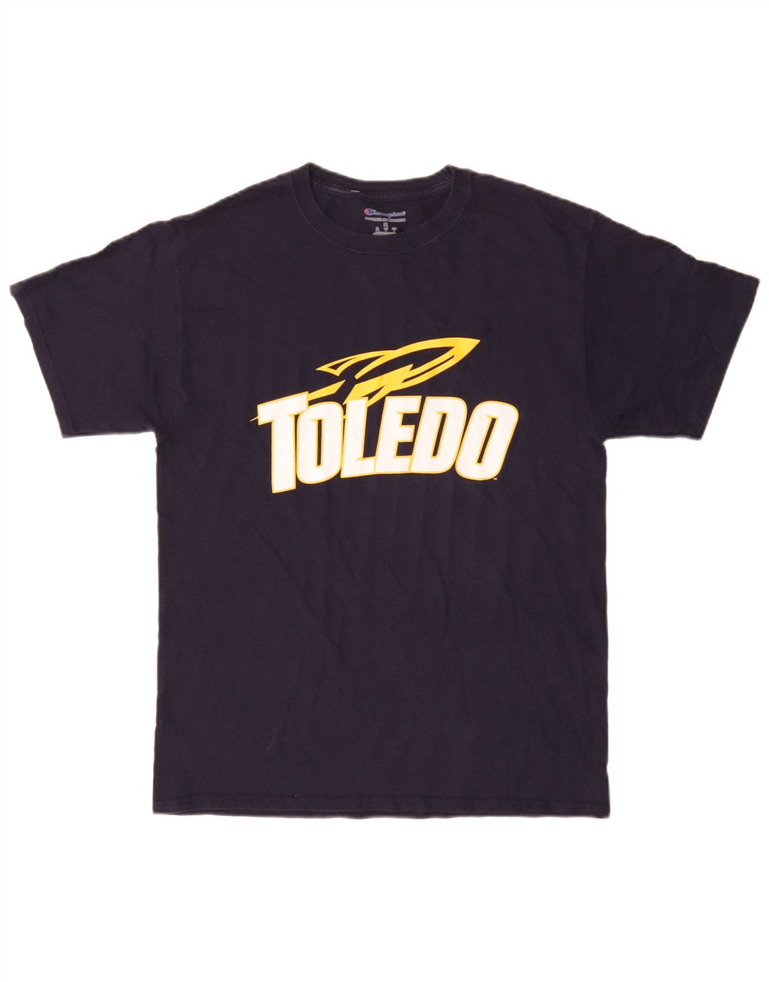Męski T-shirt Champion Toledo Rockets z grafiką, średni granatowy