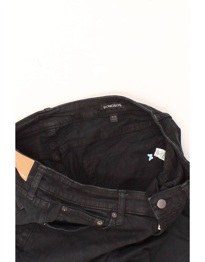 BONOBOS Mens Slim Jeans W33 L34 Black Cotton Vintage BONOBOS and Second-Hand BONOBOS from Messina Hembry 