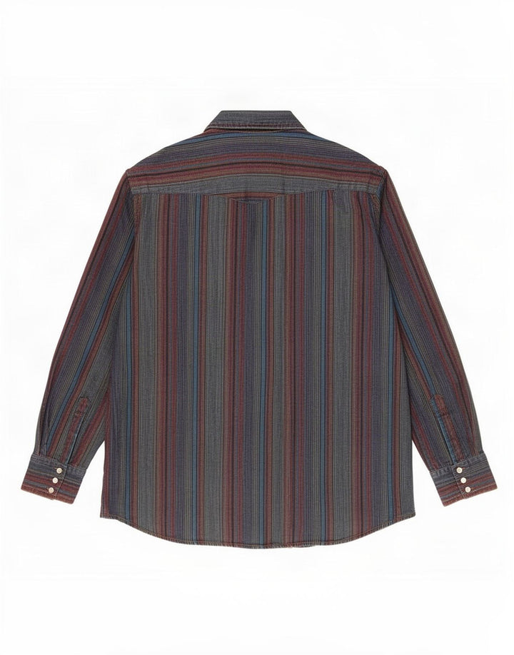 Koszula męska Rustler, rozmiar 17 1/2 XL, wielokolorowe paski