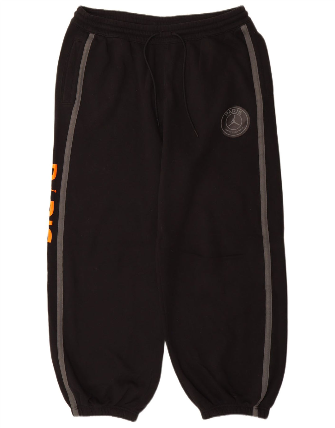 Męskie spodnie dresowe JORDAN Paris Graphic, duże, czarne, bawełniane