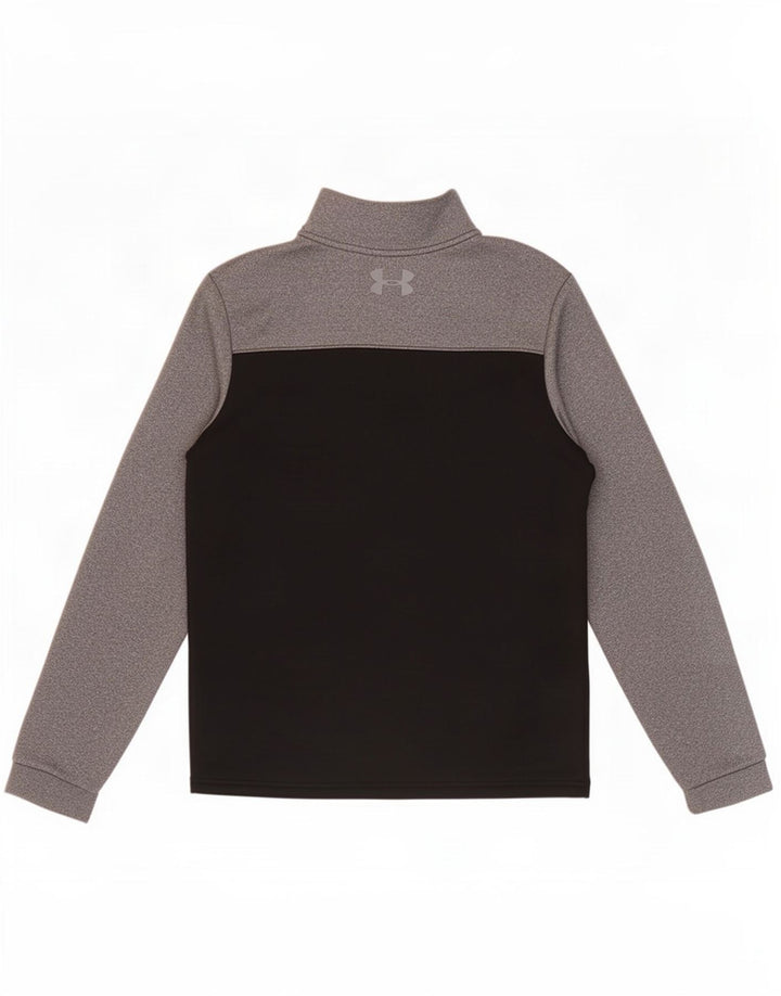 Chłopięcy dres Under Armour Cold Gear z pulowerem na 11-12 lat, duży, szary