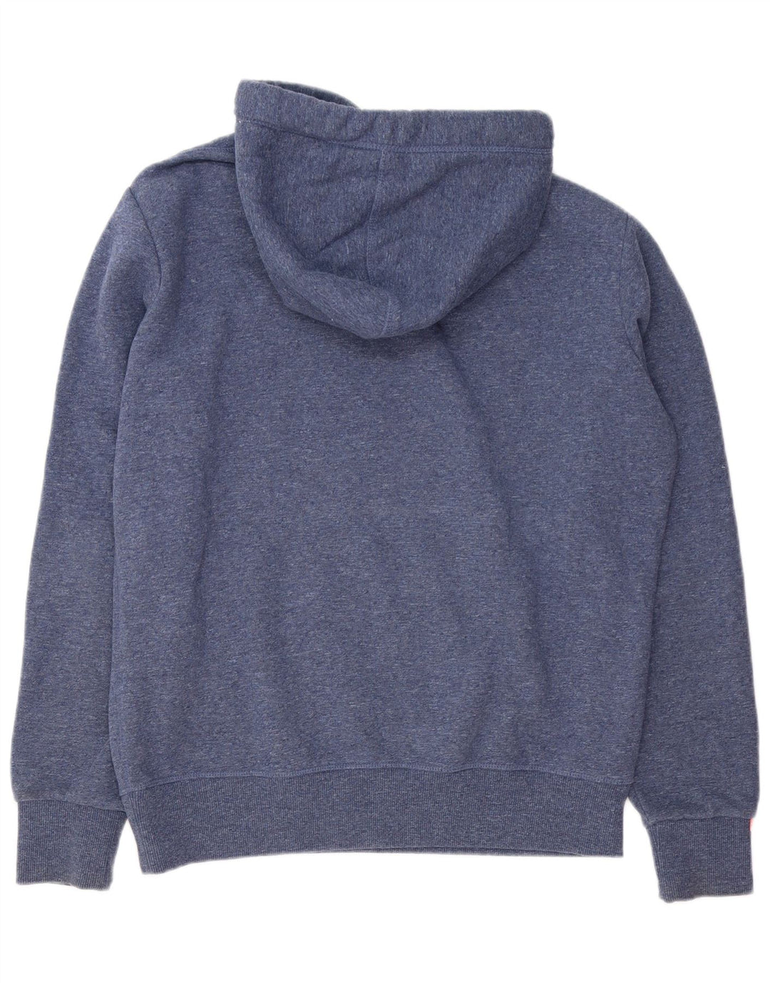 SUPERDRY Męski sweter z kapturem 2XL, bawełna w niebieskie plamki