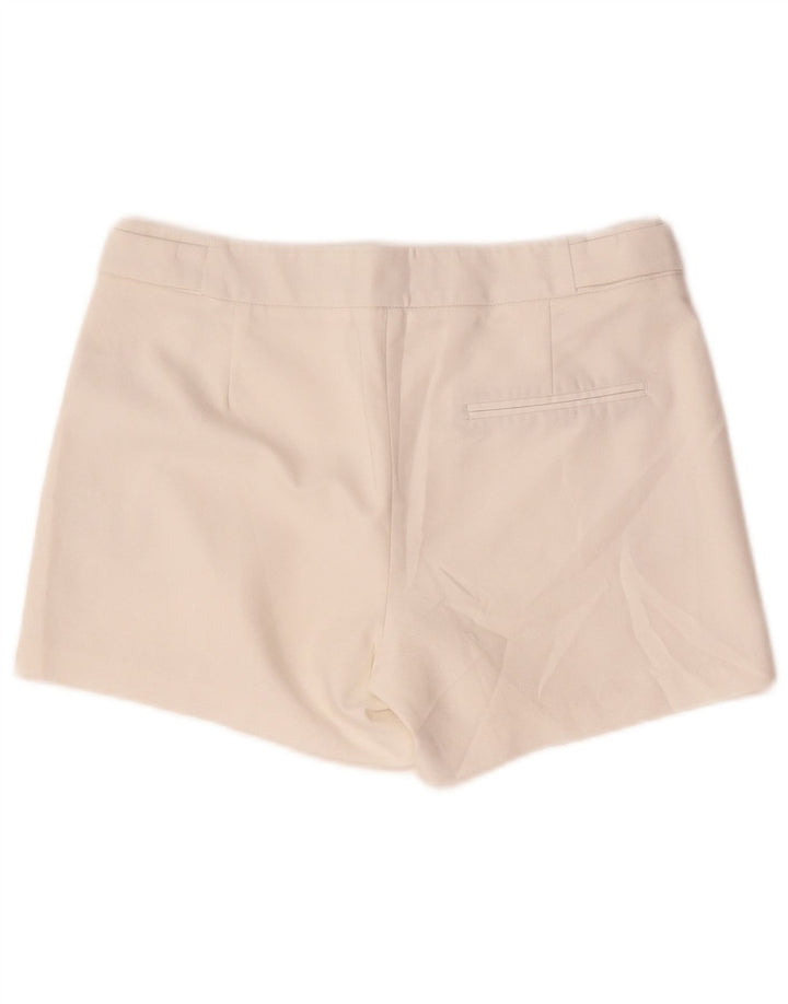 Damskie spodenki chino Zara XS W24, biała bawełna
