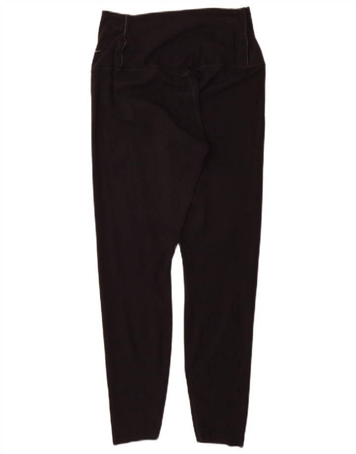 Damskie legginsy Nike Dri Fit UK 12, średni czarny nylon