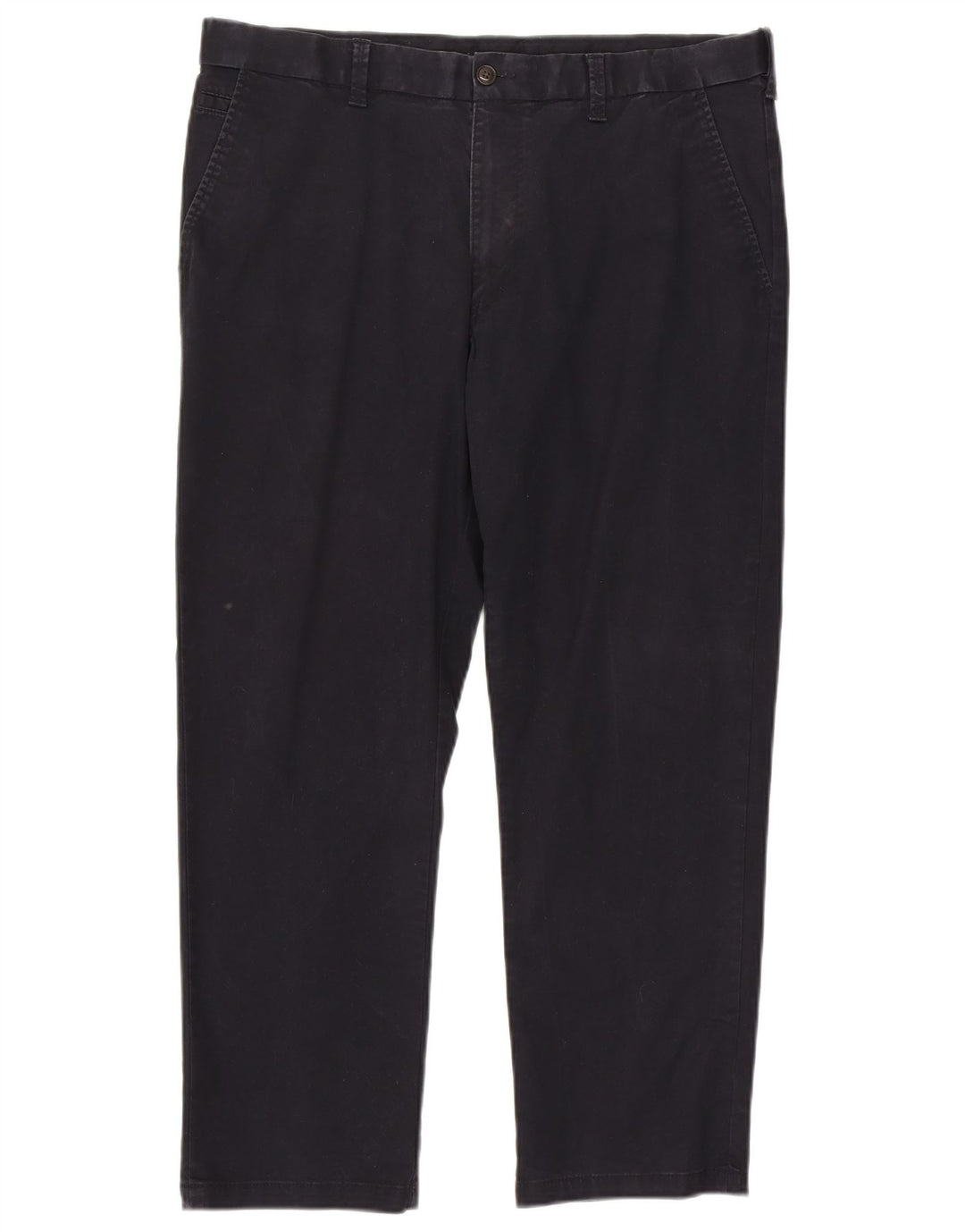 Męskie spodnie Chino Marks & Spencer Blue Harbor Regular W38 L29 Granatowe