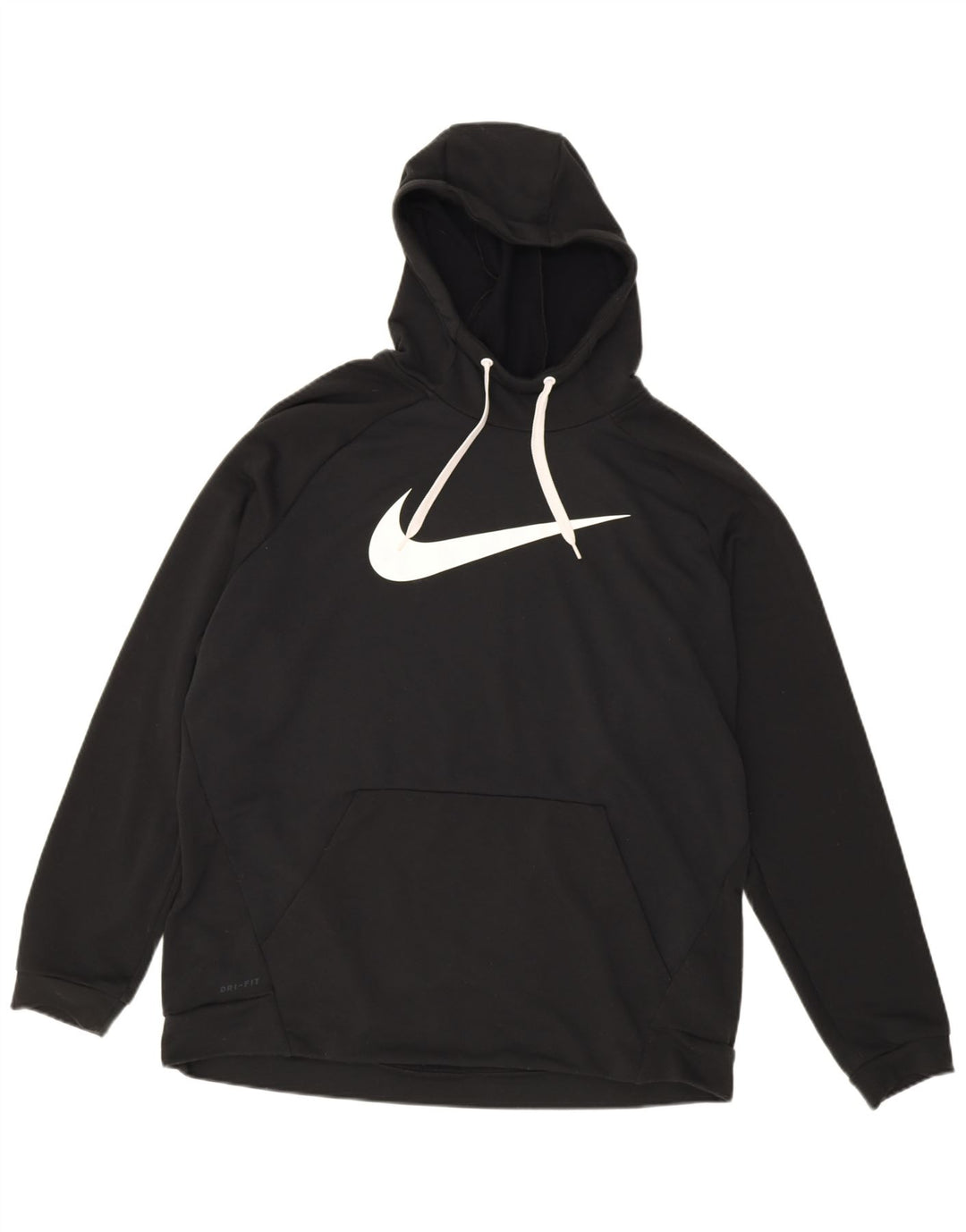 Męski sweter z kapturem Nike Dri Fit Graphic 2XL, czarny poliester