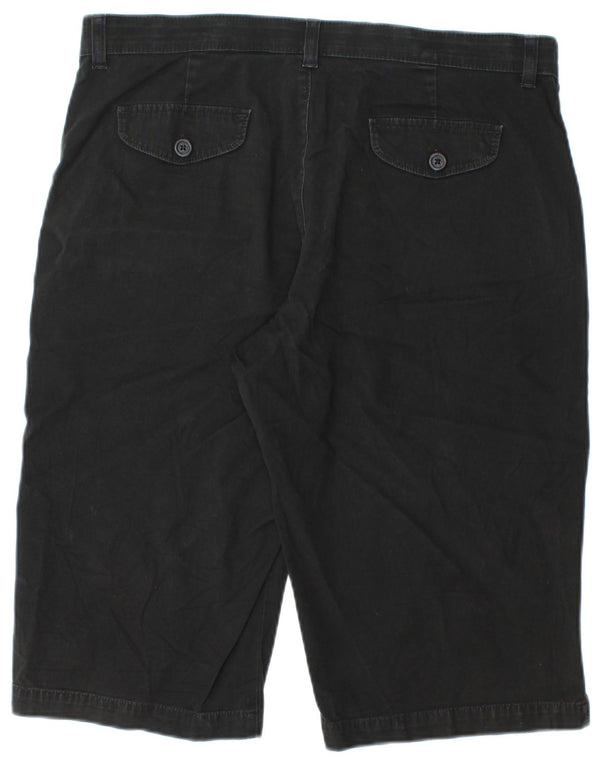 Damskie spodenki chino Lee Comfort Fit US 14 XL W34, czarna bawełna