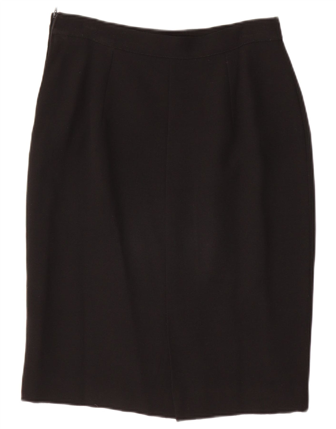 VINTAGE Womens Pencil Skirt IT 43 Medium W28 Black