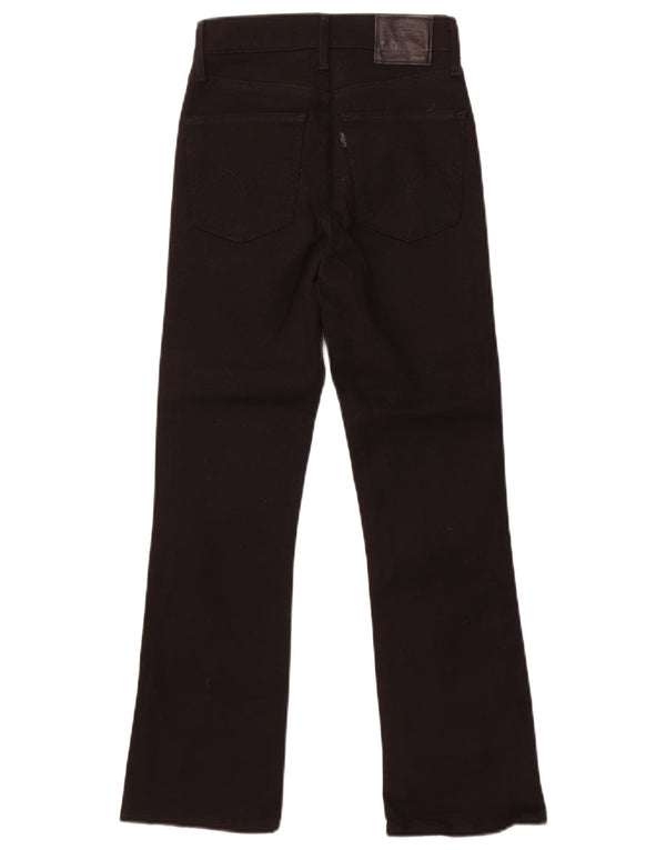 Damskie jeansy Levi's Bootcut W24 L26 Czarna bawełna