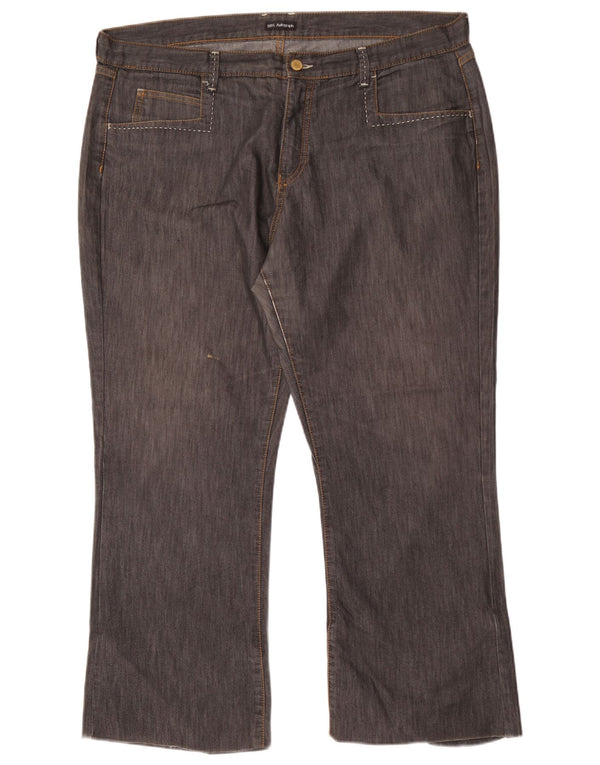 Marks & Spencer Damskie Krótkie Dżinsy UK 20 2XL W40 L27 Szare