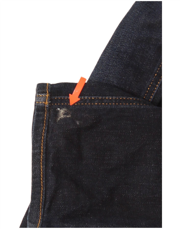 Damskie jeansy Diesel Straight W28 L28 Granatowe