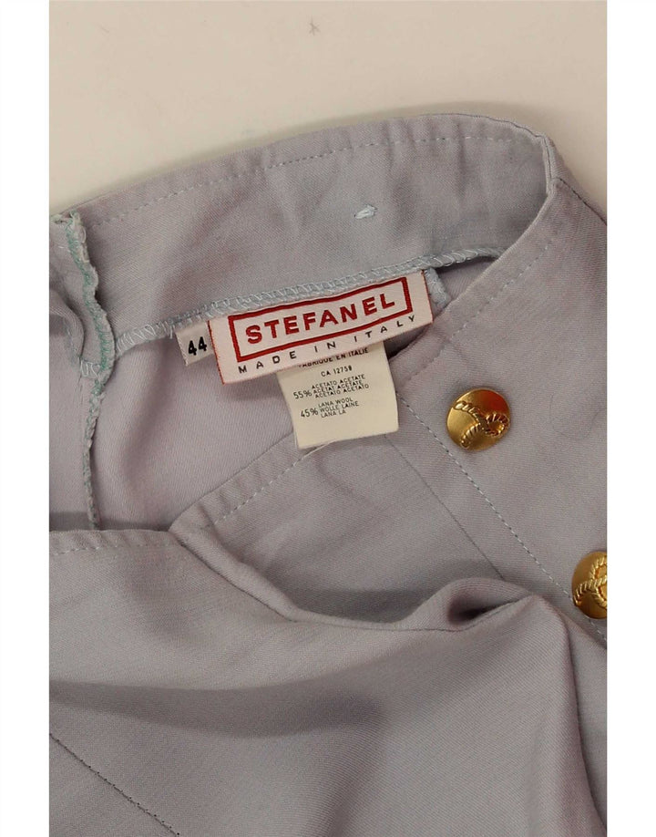 Damski garnitur zapinany na 2 guziki Stefanel IT 44 Medium W22 L25 Szary octan