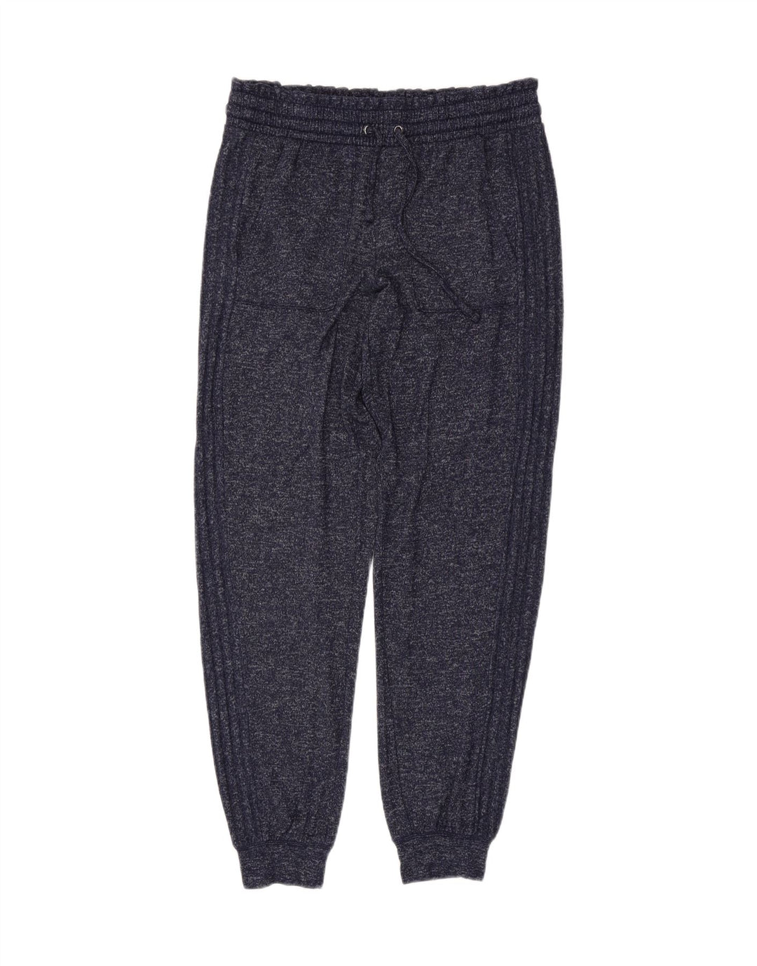 MARKS & SPENCER Womens Tracksuit Trousers Joggers UK 12 Medium Navy Blue Vintage Marks & Spencer and Second-Hand Marks & Spencer from Messina Hembry 
