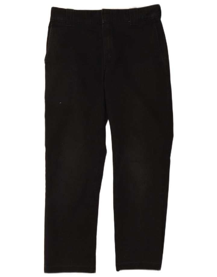 Męskie, wąskie, zwężane spodnie codzienne Dickies W30 L28 Czarny poliester
