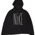 Damski sweter z kapturem Nike Graphic Oversize UK 18 XL, czarny poliester
