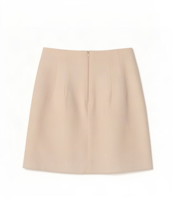 Spódnica mini damska Zara XS W24 biała