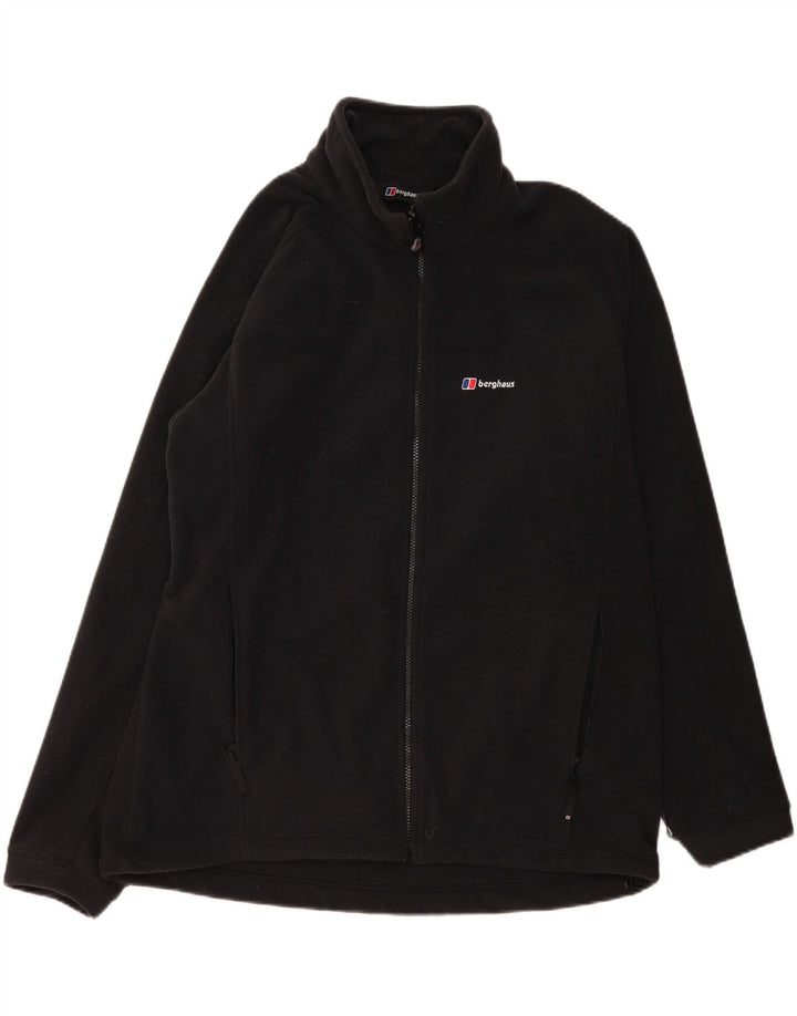 Męska kurtka polarowa Berghaus UK 44 2XL Czarny poliester