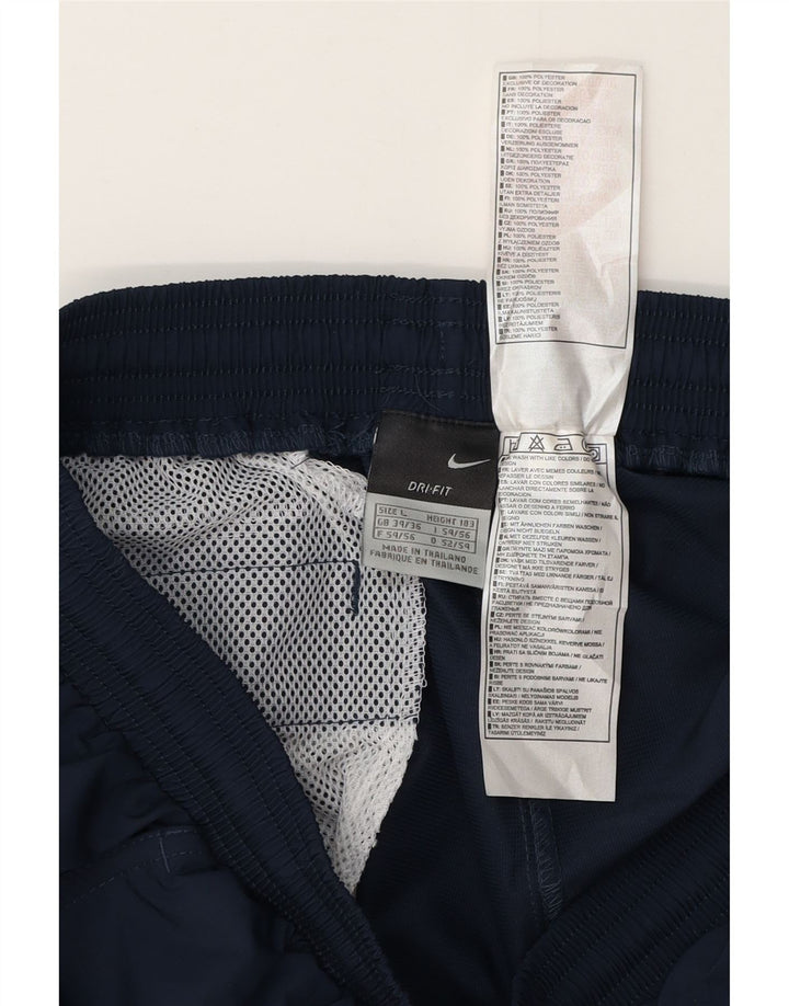 Męskie spodenki kąpielowe Nike Dri Fit, duże, granatowe, poliestrowe