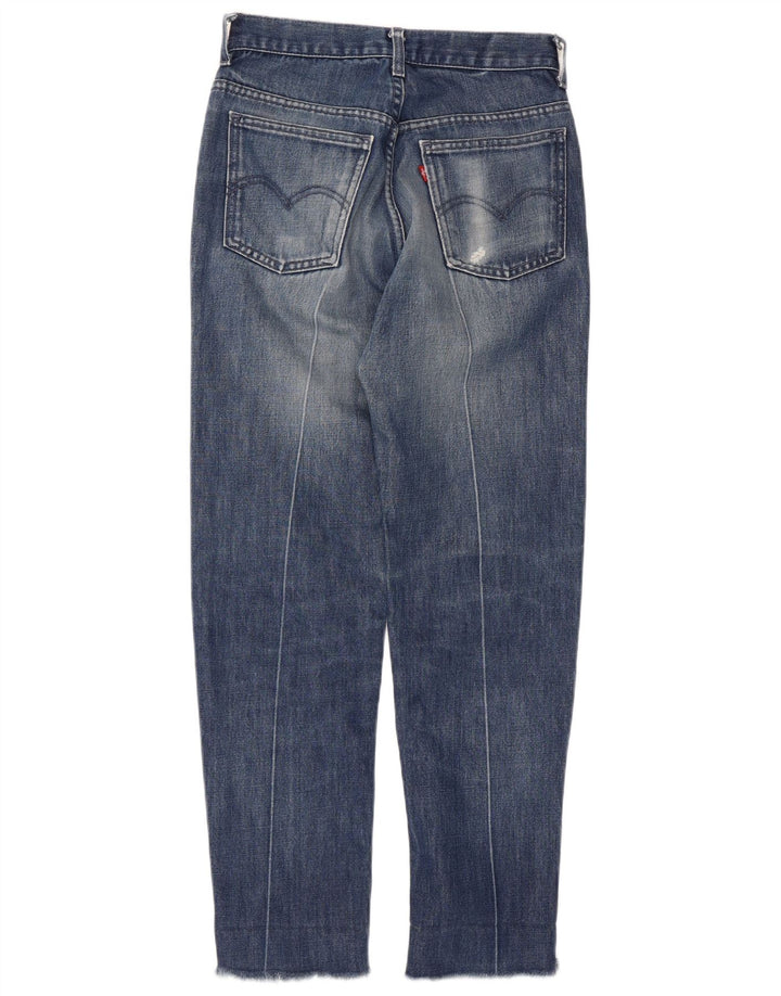 Damskie zwężane dżinsy Levi's W30 L29 Niebieskie bawełniane