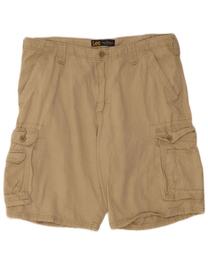 LEE Mens Cargo Shorts W36 Large  Beige