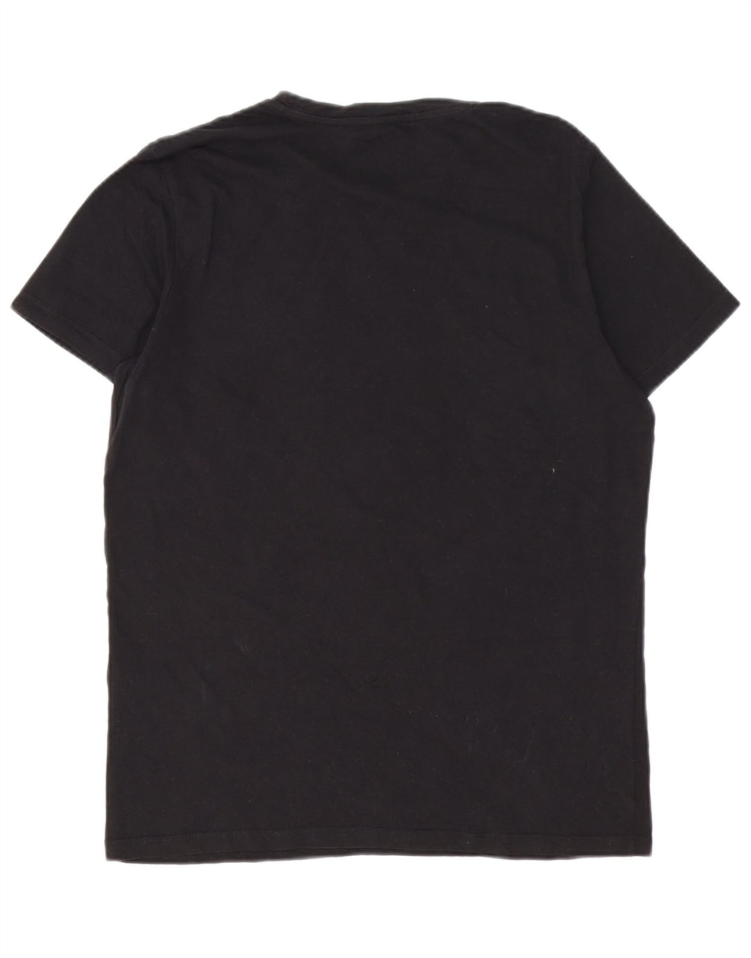 Męski T-shirt z grafiką JACK & JONES, średni czarny, bawełniany