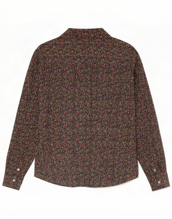 Koszula damska Benetton UK 12 Medium granatowa w kwiaty