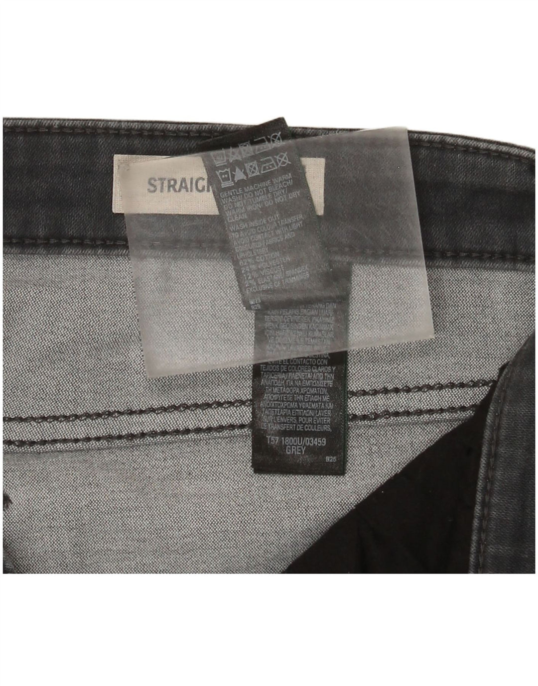 Marks & Spencer Damskie Regular Straight Jeans UK 14 Large W32 L30 Szary