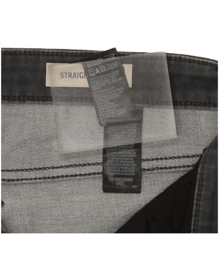 Marks & Spencer Damskie Regular Straight Jeans UK 14 Large W32 L30 Szary