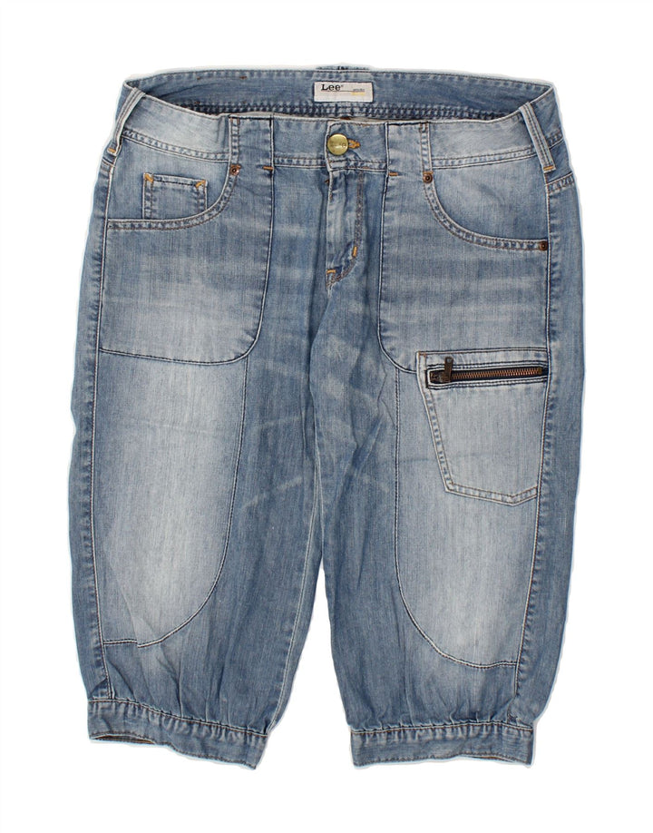 LEE Womens Denim Shorts W30 Medium Blue Cotton Vintage Lee and Second-Hand Lee from Messina Hembry 