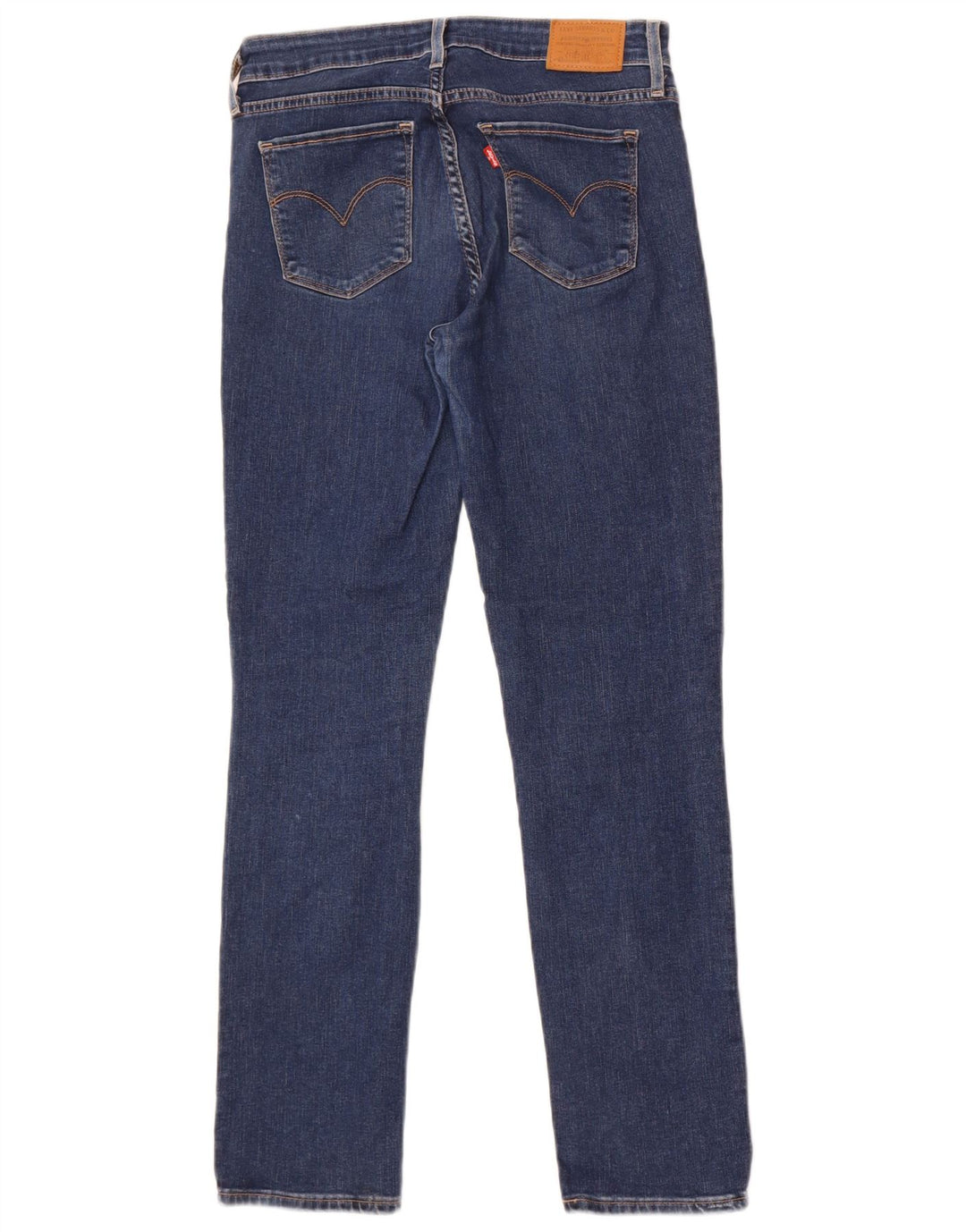 Damskie jeansy Levi's 712 Slim W28 L29 Niebieska bawełna