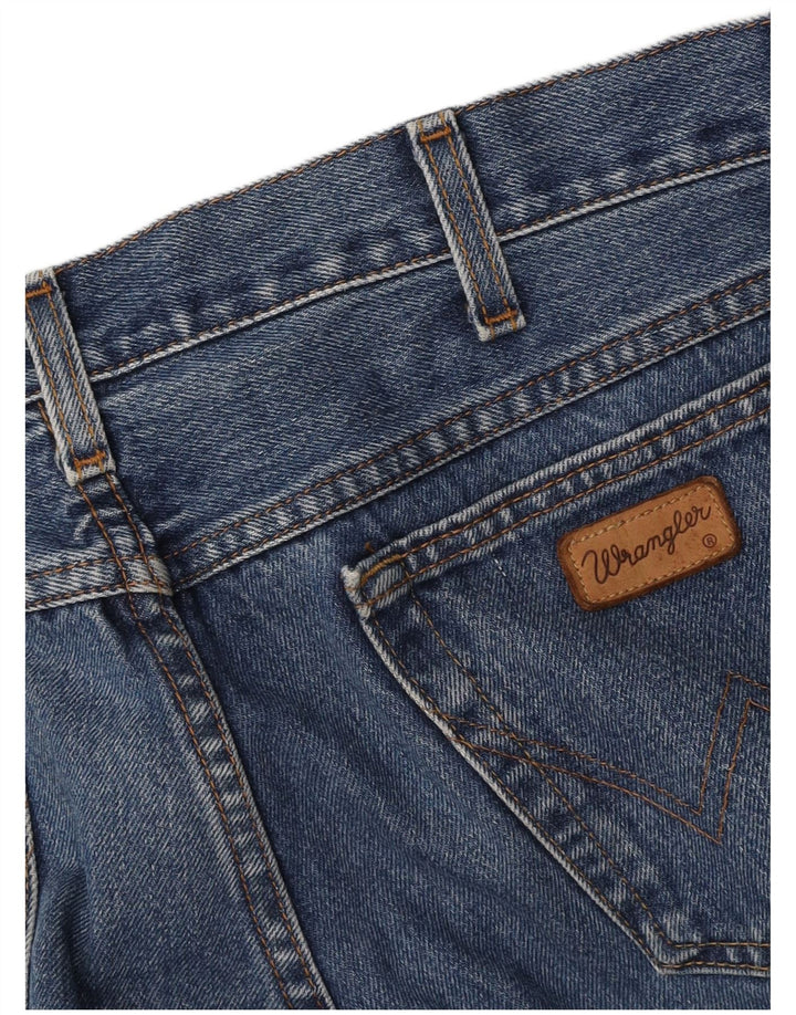 Męskie proste dżinsy WRANGLER W36 L30 niebieskie