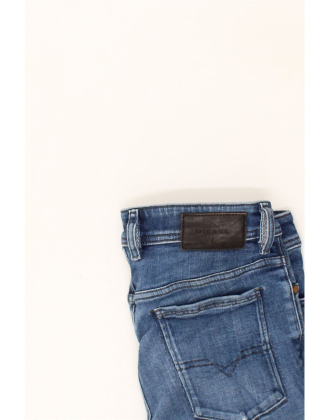 DIESEL Womens Sleenker Denim Shorts W29 Medium  Blue Cotton Vintage Diesel and Second-Hand Diesel from Messina Hembry 