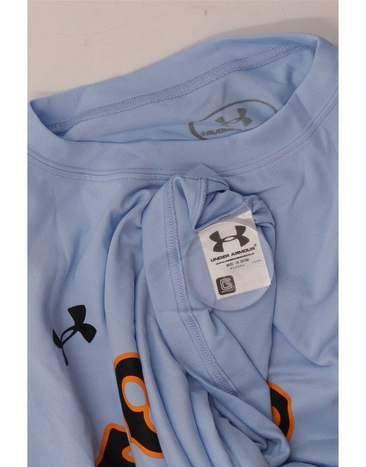 Męski T-shirt z grafiką Under Armour, duży, niebieski