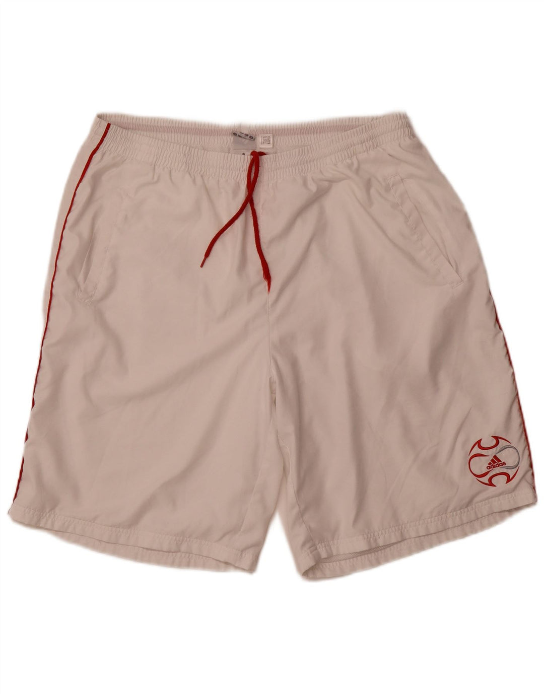 Męskie spodenki sportowe Adidas XL, biały poliester