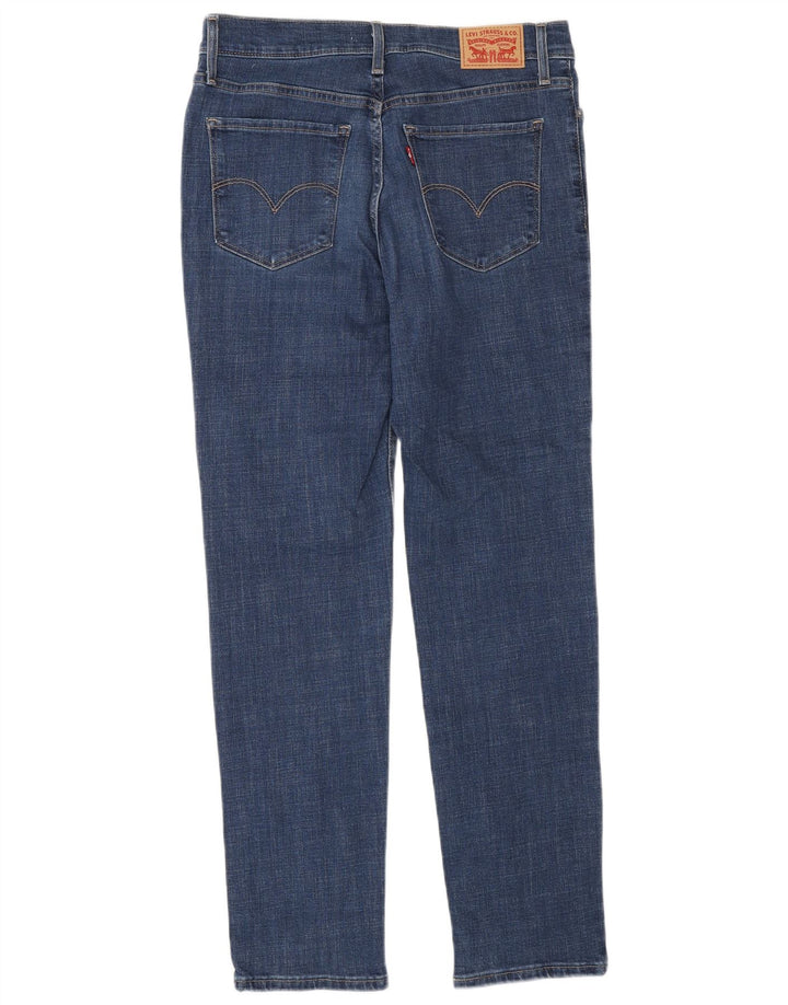 Damskie jeansy Levi's 312 Shaping W29 L30 Niebieska bawełna