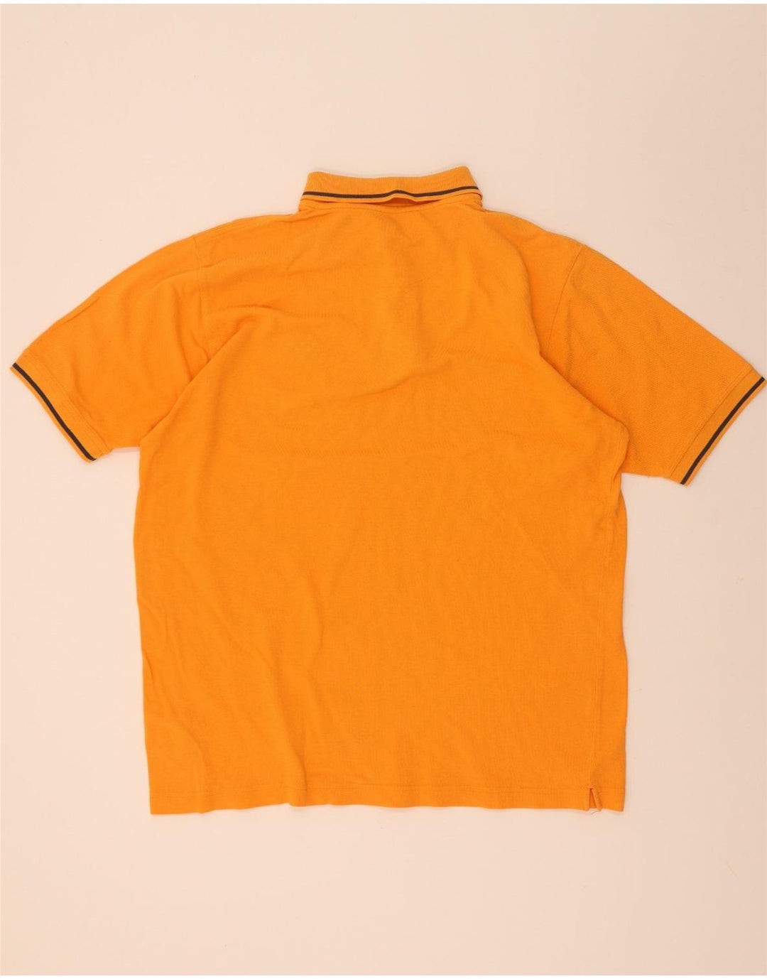 Męska koszulka polo Kappa 2XL Pomarańczowa, bawełniana
