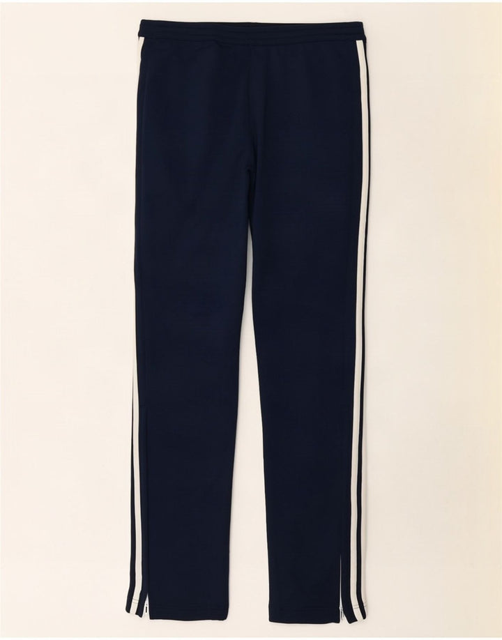 Damskie spodnie dresowe Adidas Graphic UK 8/10 Małe granatowe, poliestrowe