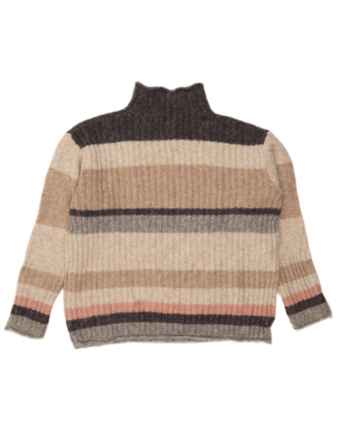 Marks & Spencer Damski sweter z golfem, UK 12, średni wielokolorowy