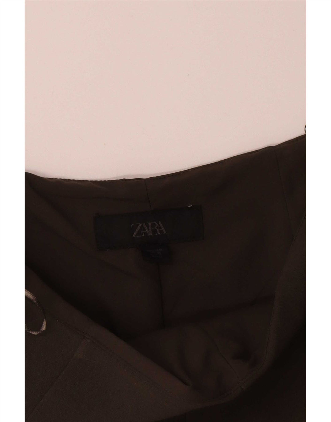 Damskie spodenki na co dzień z wysokim stanem, Zara, średnie W28, brązowe