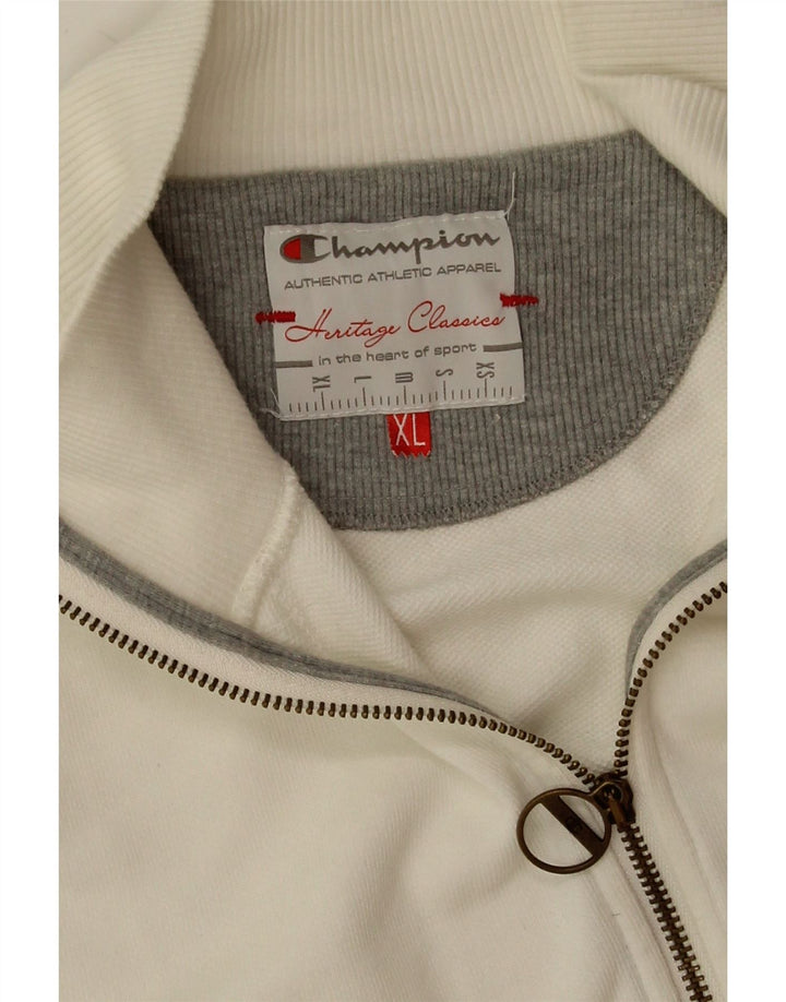 Kurtka damska Champion Heritage Classics Top Jacket UK 18 XL Biała
