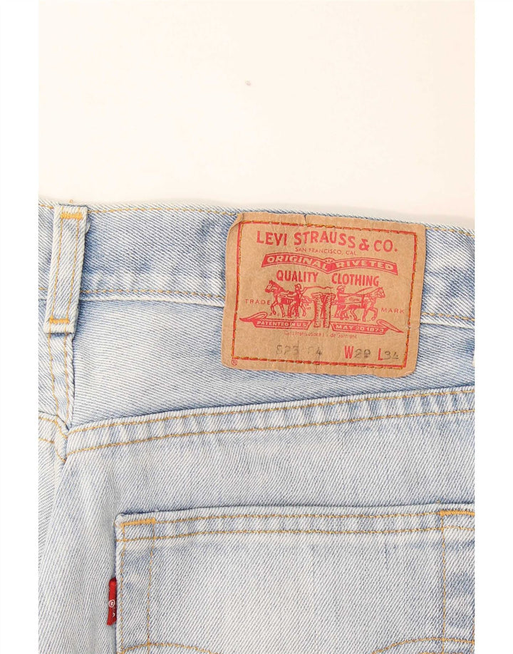 Damskie jeansy Levi's Bootcut W29 L31 Niebieska bawełna