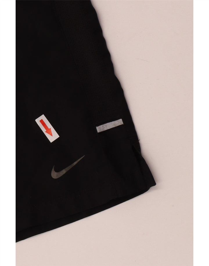 Męskie spodenki sportowe Nike Dri Fit, małe, czarne, poliestrowe