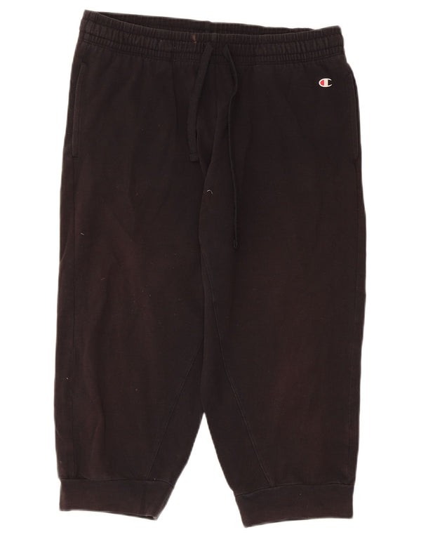 Damskie spodnie dresowe Champion Capri Joggers UK 14, duże czarne